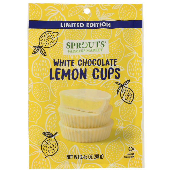 ココア　lemon×３本 Sprouts White Chocolate Lemon Cups Same-Day Delivery or Pickup