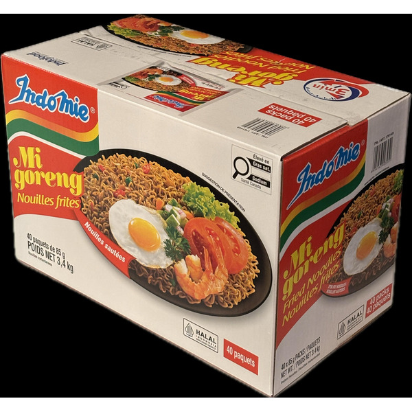Indomie Mi Goreng Instant Fried Noodles, 40 x 85 g