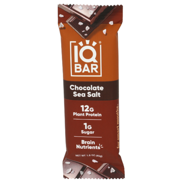 Iq Bar Chocolate Sea Salt Bar
