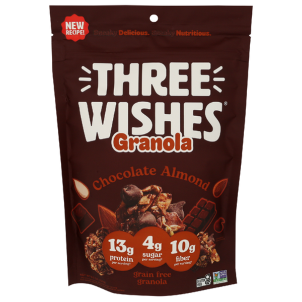Three Wishes Chocolate Almond Grain Free Granola