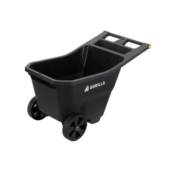 Gorilla Gorilla 4.5-cu ft Poly Yard Cart