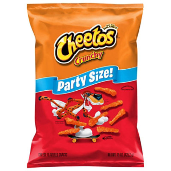 Cheetos Party Size Cheese Flavored Snacks