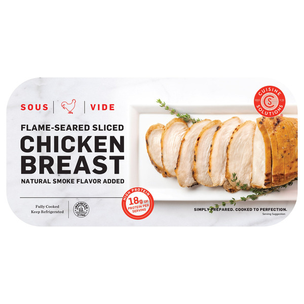 Cuisine Solutions Sliced Flame-Seared Chicken Breast