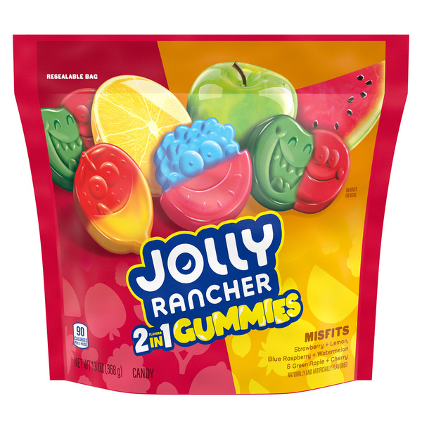 JOLLY RANCHER 2-in-1 Fruit Flavored Candy Same-Day Delivery or