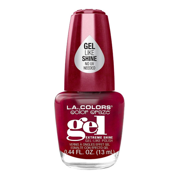 【新品・未使用品】 UNNA Sand ／ RED LABEL L.A. Colors Nail Polish, Extreme Shine, Gel, CNP767 Red Carpet