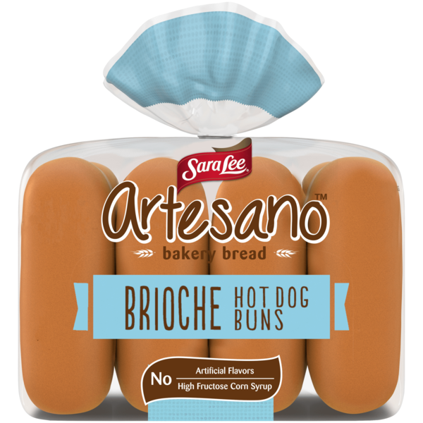 Sara Lee Artesano, Brioche Hot Dog Buns