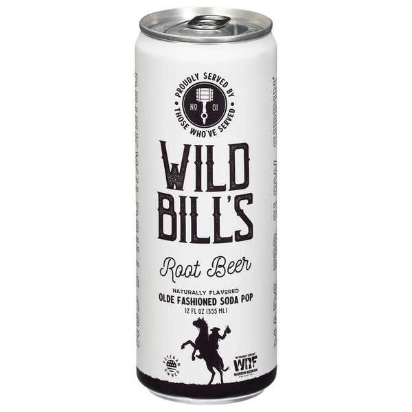 Wild Bill's Craft Beverage Co Olde Fashioned Root Beer Soda Pop