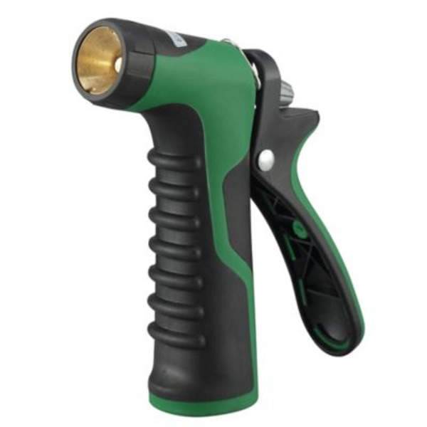 Ground Work 3-Pattern Insulated Metal Trigger Hose Nozzle