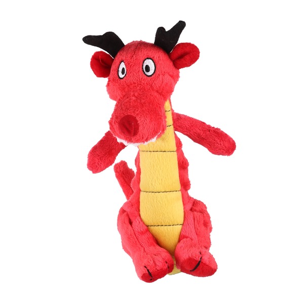 red dragon dog toy