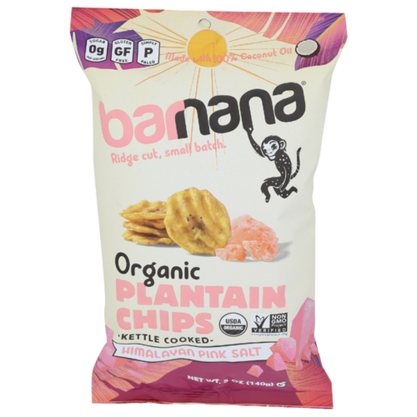 Barnana Organic Himalayan Pink Sea Salt Plantain Chips