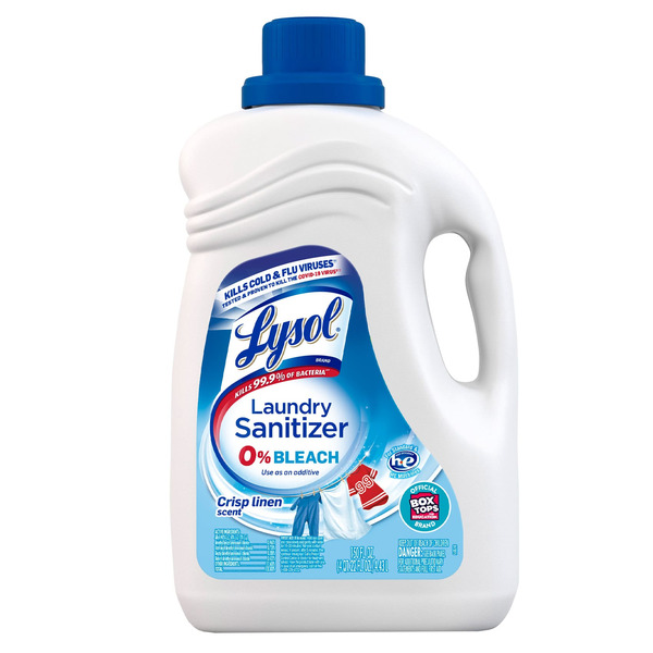 Costco Lysol Crisp Linen Scent Laundry Sanitizer SameDay Delivery or