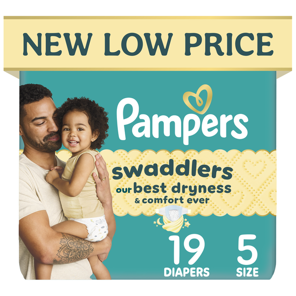 Pampers Swaddlers Size 5 Diapers