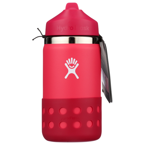 Hydro Flask 12 Oz Kids Wide Mouth Straw Lid And Boot Peony Same-Day  Delivery | Bristol Farms