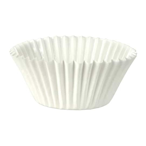 Celebrate It Grease Resistant Jumbo Baking Cups - White