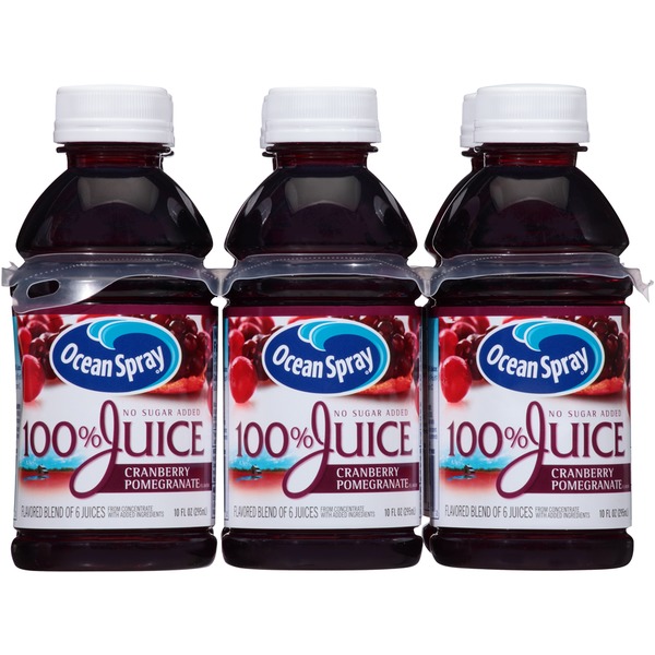 Ocean Spray Cranberry Pomegranate 100 Juice (10 fl oz) Instacart