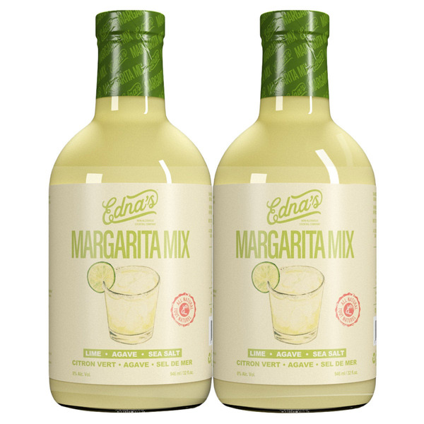 Edna's Non-Alcoholic Cocktails Edna's Margarita Mix
