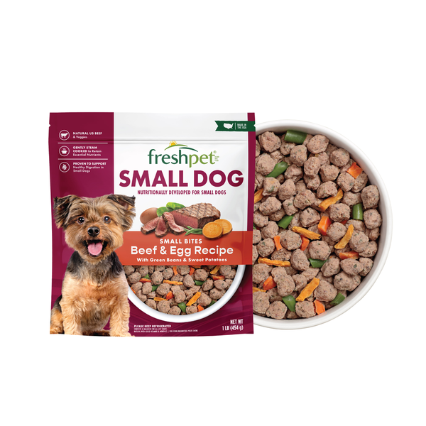 Freshpet Fresh Beef Recipe, Grain Free Small Dog Food Same-Day