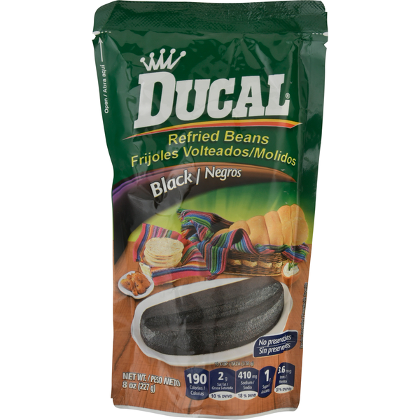 Ducal Refried Beans, Black