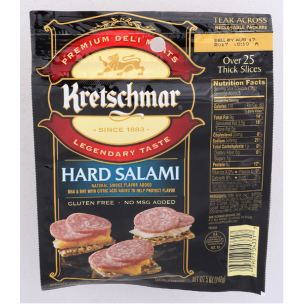 Kretschmar Hard Salami Same-Day Delivery or Pickup | Sprouts