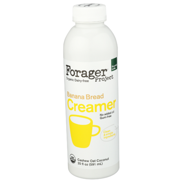 Forager Project Organic Banana Bread Cashew Oat Coconut Creamer
