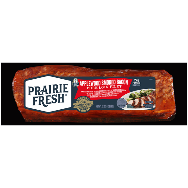 Prairie Fresh Applewood Smoked Bacon Pork Loin Filet
