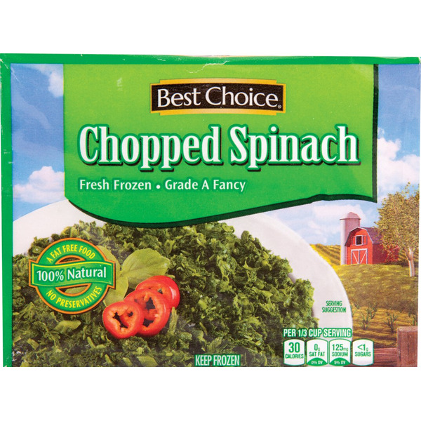 Best Choice Chopped Spinach