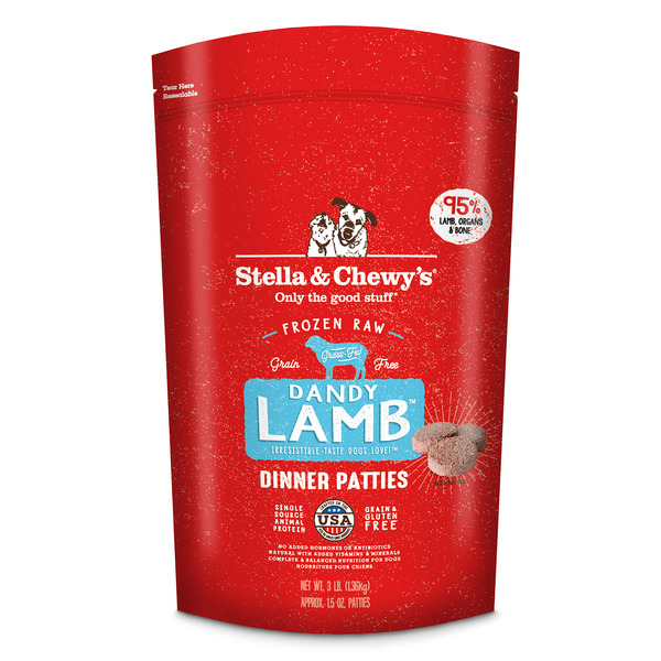 Stella & Chewy’s Frozen Dandy Lamb Patties