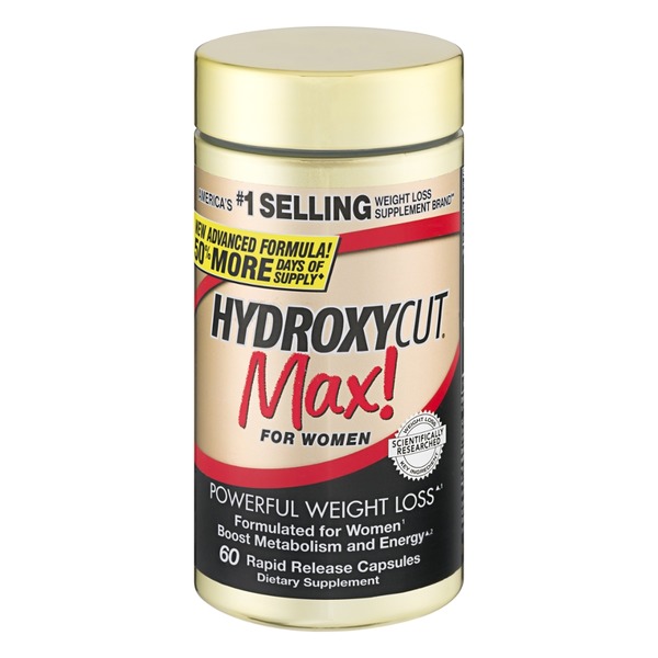 Hydroxycut Max! For Women Powerful Weight Loss Rapid Release Capsules