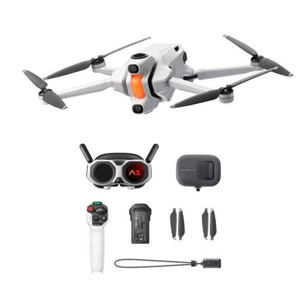 Antigravity A1 8K 360 Remote Control Drone, Standard Bundle - White