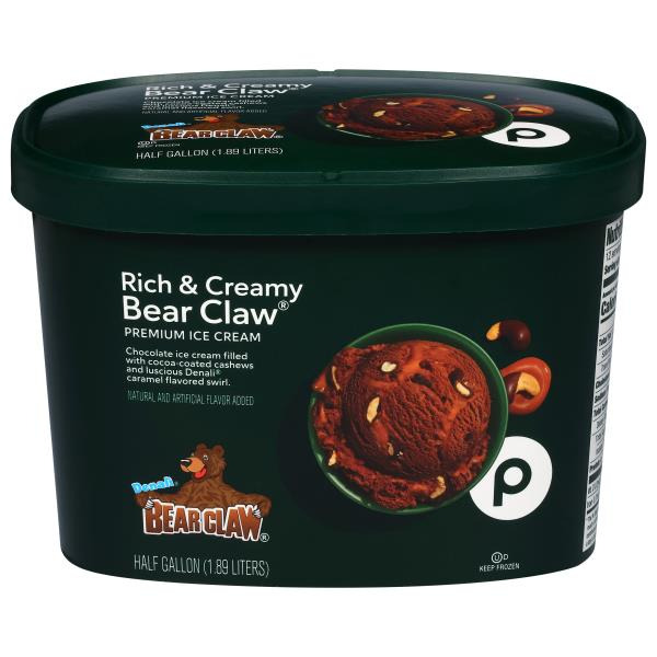 Publix Ice Cream, Bear Claw, Classic Same-Day Delivery or Pickup