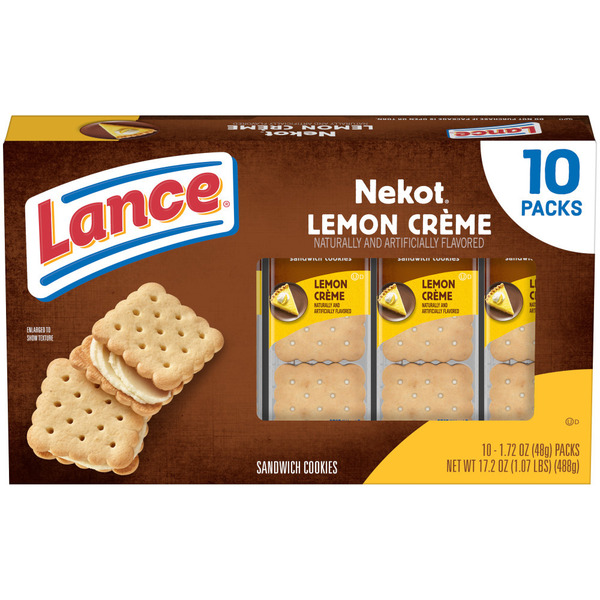Lance Lemon Sandwich Crackers Same-Day Delivery or Pickup | Publix