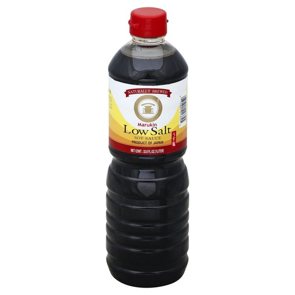 Marukin Soy Sauce, Low Salt (33.8 oz) Instacart