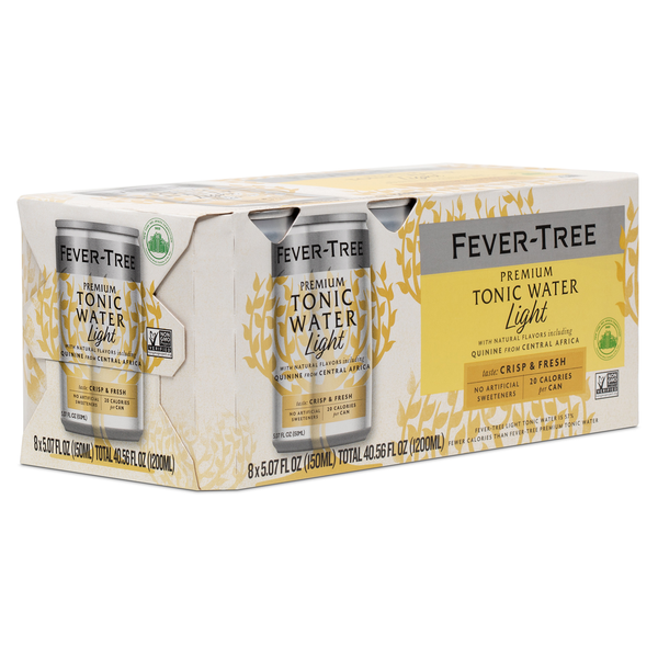 Fever-Tree Premium Light Tonic Water 8x150ml Same-Day Delivery or