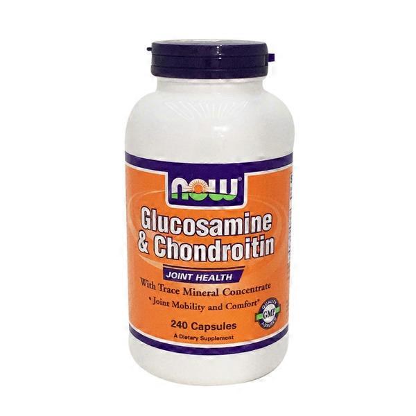 Now Glucosamine & Chondroitin Joint Health, Joint Mobility And Comfort