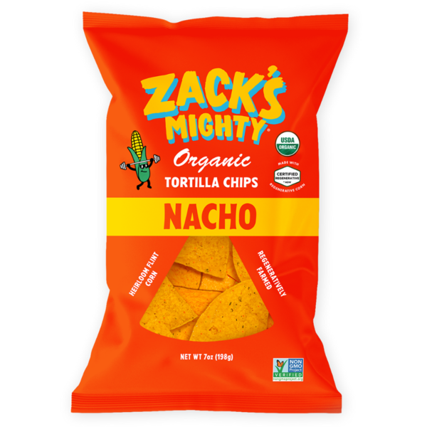 Zack's Mighty Organic Nacho Tortilla Chips Same-Day Delivery or