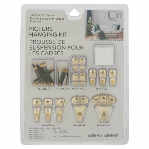 Jacent Picture Hanging Kit, Variety Pack Same-Day Delivery or Pickup ...