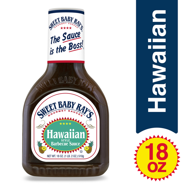 Sweet Baby Ray's Barbecue Sauce, Hawaiian Style