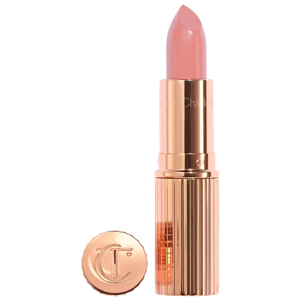 Charlotte Tilbury Beauty K.I.S.S.I.N.G Satin Shine Lipstick - Pillow Talk Fair