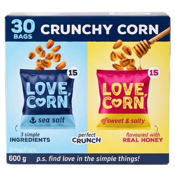 LOVE CORN Corn Snack Variety Pack