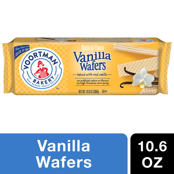 Voortman Bakery Wafers, Vanilla