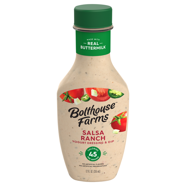 Bolthouse Farms Yogurt Dressing & Dip, Salsa Ranch Same-Day Delivery or Pickup | Fresh Thyme Market Bolthouse Farms Yogurt Dressing & Dip, Salsa Ranch Same-Day Delivery or Pickup | Fresh Thyme Market