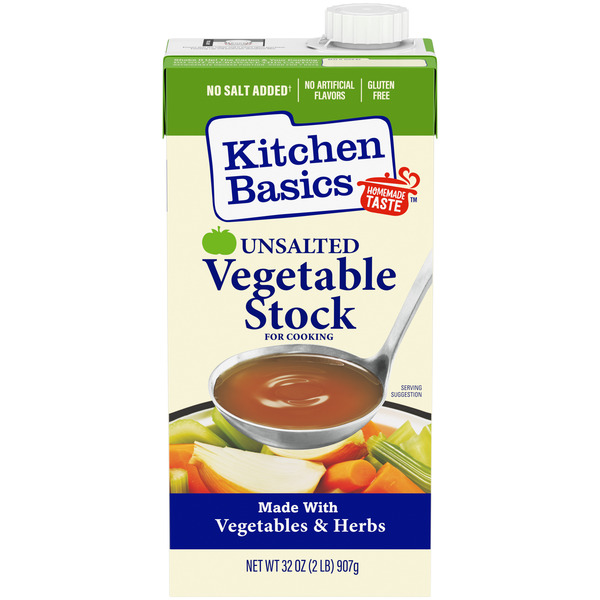 Kitchen Basics Unsalted Vegetable Stock