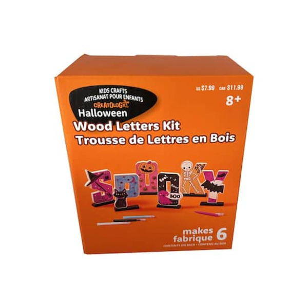 Creatology Halloween Spooky Wood Letters Kit