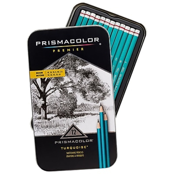 Prismacolor Turquoise Sketch Pencil Set