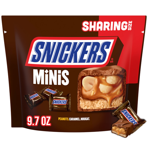 SNICKERS Minis College Basketball Chocolate Candy Bars Sharing Size