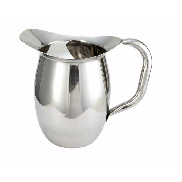 Winco - Stainless Steel Deluxe Pitcher w/ Guard