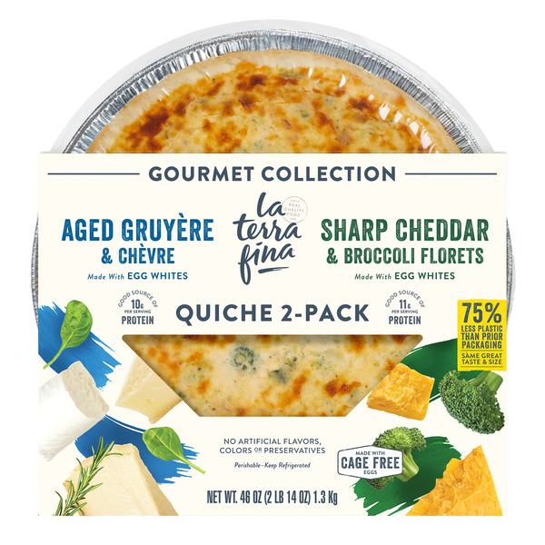 La Terra Fina Quiche Variety Pack, 2-count