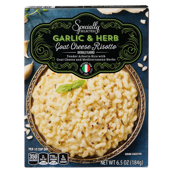 Specially Selected Garlic & Herb Goat Cheese Risotto Same-Day Delivery ...