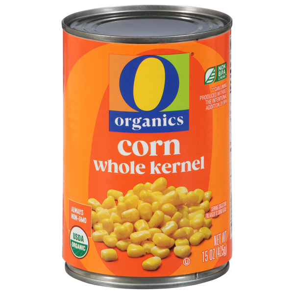 O Organics Corn, Whole Kernel, Organic