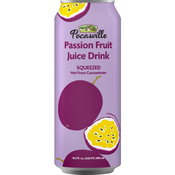 Pocas Juice Drink, Passion Fruit, Squeezed